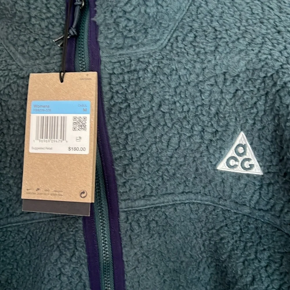 Women's Nike ACG "Arctic Wolf" Polartec® Oversized Fleece Full-Zip Jacket - Picture 6 of 8